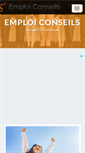 Mobile Screenshot of emploi-conseils.com